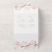 All in One Wedite Invite para boda con rosas All In One Einladung (Außenbereich)