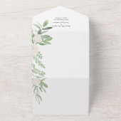 All in one Wedite Invite Watercolor Floral Einladung (Außenbereich)