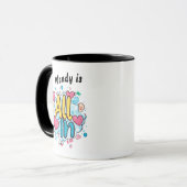 All In" Personalisierte Kaffee-Tasse Tasse (Vorderseite Links)