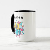 All In" Personalisierte Kaffee-Tasse Tasse (Vorderseite Links)