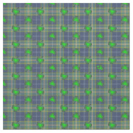 All Ireland Blue Closed Tartan Stoff