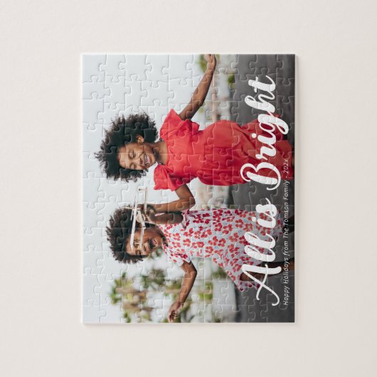 All is bright holiday puzzle (Vertikal)