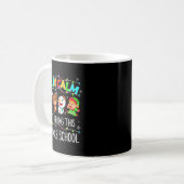 All Is Calm Fun Xmas Middle School Christmas Seaso Kaffeetasse (Vorderseite Links)