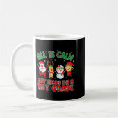 All Is Calm Funny Xmas First Grade Christmas Seaso Kaffeetasse (Links)