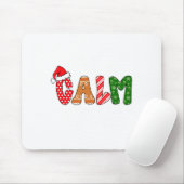 All Is Calm Just Kidding This Is 1st Grade Preppy Mousepad (Mit Mouse)