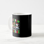 All Is Calm Just Kidding This Is 3rd Grade Christm Kaffeetasse (Vorderseite Links)