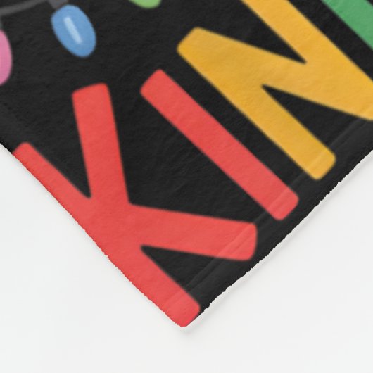 All Is Calm Just Kidding This Is Kindergarten Chri Fleecedecke (Ecke)