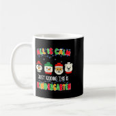 All Is Calm Just Kidding This Is Kindergarten Chri Kaffeetasse (Links)