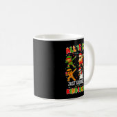 All Is Calm Just Kidding This Is Kindergarten Chri Kaffeetasse (VorderseiteRechts)