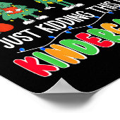 All Is Calm Just Kidding This Is Kindergarten Chri Poster (Ecke)