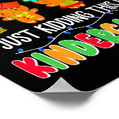 All Is Calm Just Kidding This Is Kindergarten Chri Poster (Ecke)