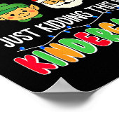 All Is Calm Just Kidding This Is Kindergarten Chri Poster (Ecke)