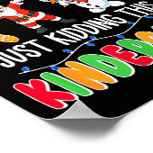 All Is Calm Just Kidding This Is Kindergarten Chri Poster (Ecke)