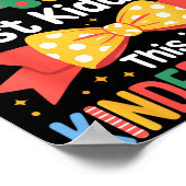 All Is Calm Just Kidding This Is Kindergarten Kids Poster (Ecke)