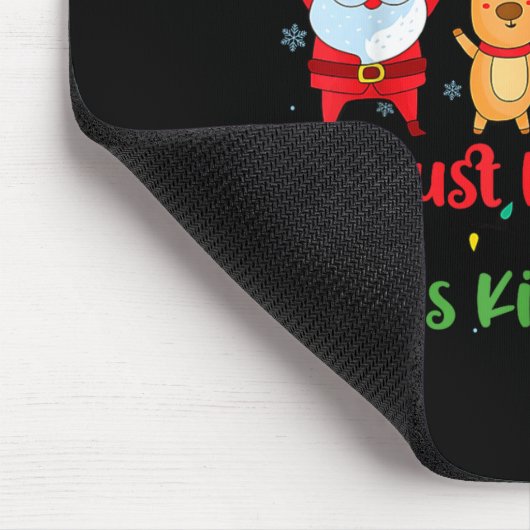 All Is Calm Kindergarten Teacher Christmas Teach M Mousepad (Ecke)