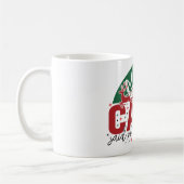 All is calm said no teacher ever christmas Kaffeetasse (Links)