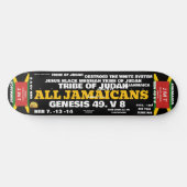 ALL JAMAICANS Skateboard (Horizontal)
