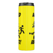 ALL LIVES SPLATTERED NOBODY CARES ABOUT YOUR  THERMOSBECHER (Rückseite)