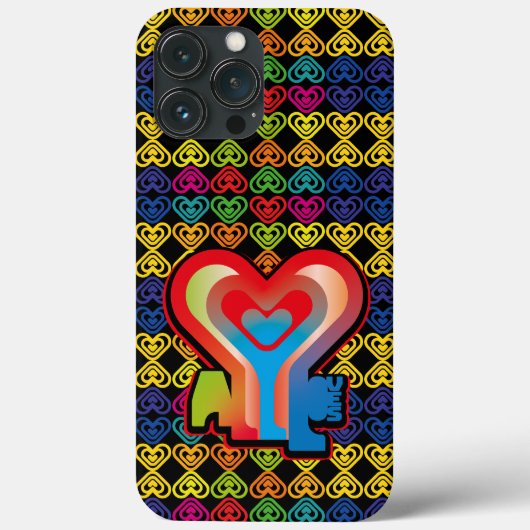 ALL LOVES  BY MASANSER Case-Mate iPhone HÜLLE (Rückseite)
