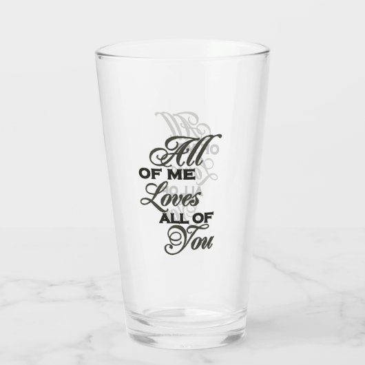****ALL ME LIEBEN ALLE VON IHNEN**** LIEBE GLASS GLAS (Rückseite)