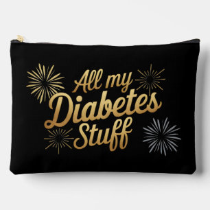 All meine Diabetes-Sachen Zubehörtasche