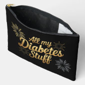 All meine Diabetes-Sachen Zubehörtasche (Offen)