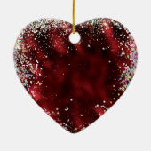 All meine Liebe Affirmation Erinnerung Keramik Ornament (Hinten)