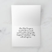 ALL MEINE LIEBE **HUSBAND** AM **VALENTINTAG** KARTE (Innenseite)