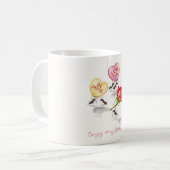 All meine Liebe zu dir bringend Kaffeetasse (Vorderseite Links)