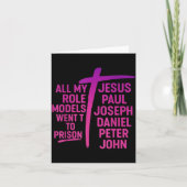 All meine Vorbilder sind ins Gefängnis gegangen Je Karte (Vorderseite)