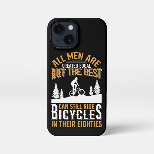 All Men Are Created Equal Bicycles Cycling iPhone Hülle (Rückseite)