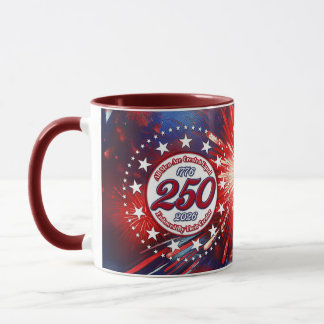  All Men Are Created Graphic Fireworks Burst White Tasse