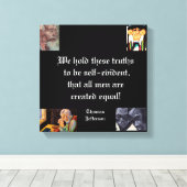 ALL MEN ARE EQUAL LEINWANDDRUCK (Insitu (Holzboden))