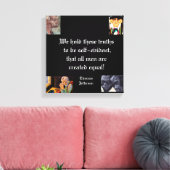 ALL MEN ARE EQUAL  LEINWANDDRUCK (Insitu (Wohnzimmer))