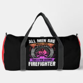 All Men Created Equal Firefighter Duffle Bag (Vorderseite)