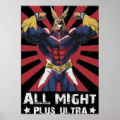 ALL MIGHT PLUS ULTRA POSTER (Vorne)