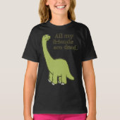 All My Friends are Dead Dinosaur Wesentlichen T-Sh T-Shirt (Vorderseite)