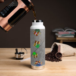 All My Friends are Zombies Water Bottle Trinkflasche