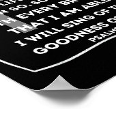 All My Life You Have Been Faithful  Poster (Ecke)