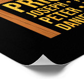 All My Role Models Went To Prison Funny Christian Poster (Ecke)