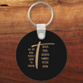 All My Role Models Went To Prison - Jesus ...(on B Schlüsselanhänger (Vorderseite)