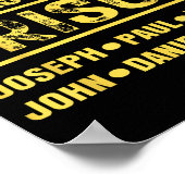 All My Role Models Went To Prison Poster (Ecke)