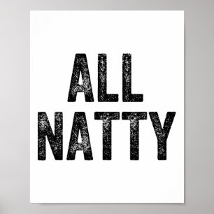 All Natty Fitnessstudio Gewichtheber Bodybuilder  Poster