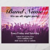 All Night PartyConcert Flyer (Hinten)