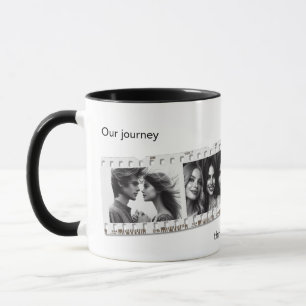 All-Occasion 4-Foto Vintager Negativer Filmstreife Tasse