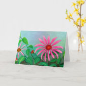 All Occasion Cone Flower Card Karte (Gelbe Blume)
