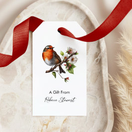All Occasion Rotkehlchen Ein Geschenk Von Personal Geschenkanhänger