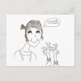 All of the Hummus Postkarte