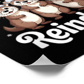 All Of The Otter Reindeer Christmas Cute Animal De Poster (Ecke)