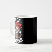 All Of The Otter Reindeer, Sea Otter Christmas Paj Kaffeetasse (Vorderseite Links)